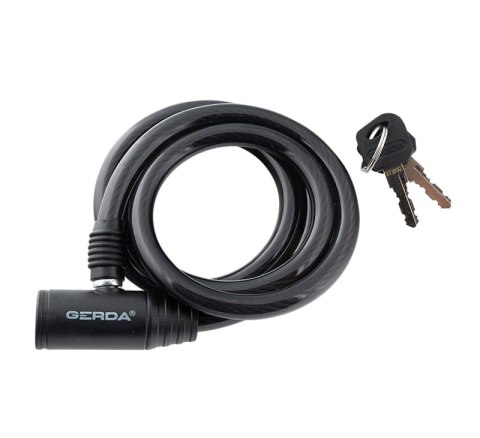 ZAPIĘCIE ROWEROWE LINKA, CZARNY, KORPUS OKRĄGŁY FLEX 1000/8K ZAPIĘCIE ROWEROWE LINKA, CZARNY, KORPUS OKRĄGŁY FLEX 1000/8K
