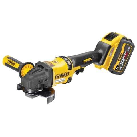SZLIFIERKA KĄTOWA AKUMULATOROWA 125 MM FLEXVOLT 54 V 2*6.0AH SZLIFIERKA KĄTOWA AKUMULATOROWA 125 MM FLEXVOLT 54 V 2*6.0AH