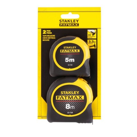 ZESTAW 2 MIAR FATMAX 5M 8M/32MM ZESTAW 2 MIAR FATMAX 5M 8M/32MM