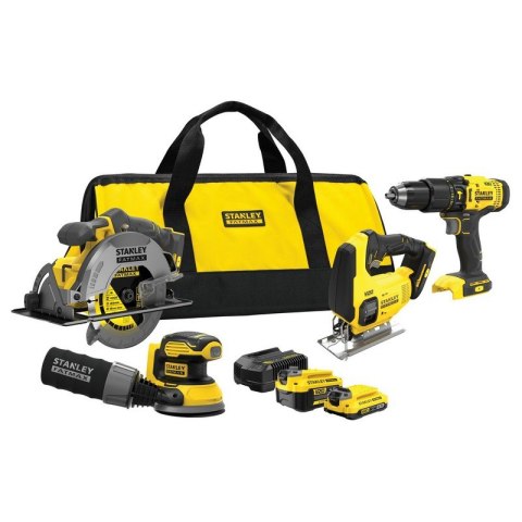 ZESTAW 4 ELEKTORNARZĘDZI 18V V20 1*2.0AH 1*4.0AH ZESTAW 4 ELEKTORNARZĘDZI 18V V20 1*2.0AH 1*4.0AH
