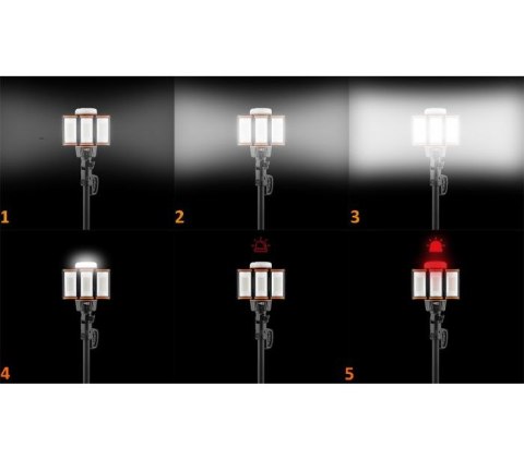 LAMPA AKUMULATOROWA NA STANDZIE 5000LM + ŁADOWARKA LAMPA AKUMULATOROWA NA STANDZIE 5000LM + ŁADOWARKA