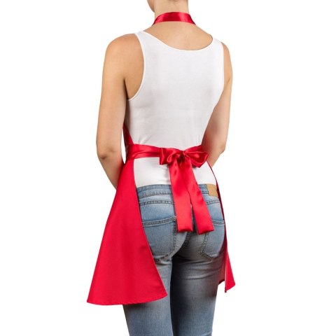 Nitly Red Fartuszek Sukienka fartuch damski POLSKI