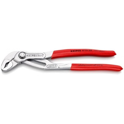 SZCZYPCE NASTAWNE DO RUR COBRA 250MM, CHROM SZCZYPCE NASTAWNE DO RUR COBRA 250MM, CHROM