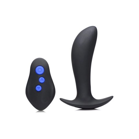 Silikonowy korek analny do prostaty z wibracjami i funkcją E-Stim Xr Brands Silikonowy korek analny do prostaty z wibracjami i funkcją E-Stim Xr Brands