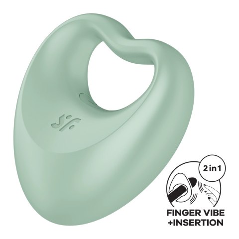 Satisfyer - Hybrydowy wibrator na palec Perfect 3