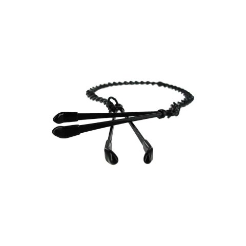 XR Brands - Zaciski na sutki z pęsetą XR Brands - Zaciski na sutki z pęsetą