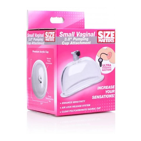 XR Brands - Mała pompka dopochwowa z nakładką w kształcie kubeczka XR Brands - Mała pompka dopochwowa z nakładką w kształcie kubeczka