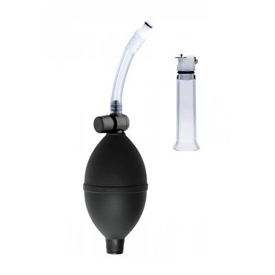 XR Brands - System pompki łechtaczkowej z odłączanym cylindrem akrylowym XR Brands - System pompki łechtaczkowej z odłączanym cylindrem akrylowym