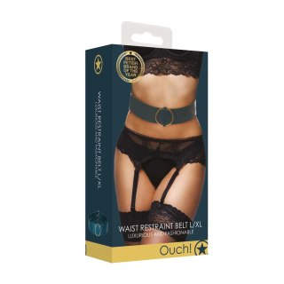 Pas biodrowy z pierścieniami do wiązania - L/XL Ouch! by shots