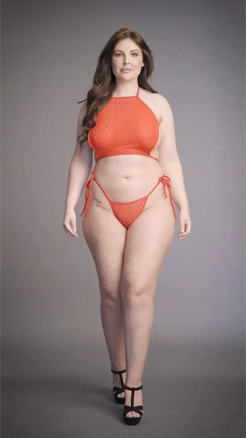 Le desir - Zestaw top + majtki Plus Size