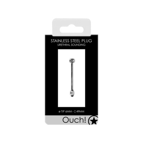 Stymulator do cewki moczowej - 0.2 / 6 mm Ouch! by shots Stymulator do cewki moczowej - 0.2 / 6 mm Ouch! by shots