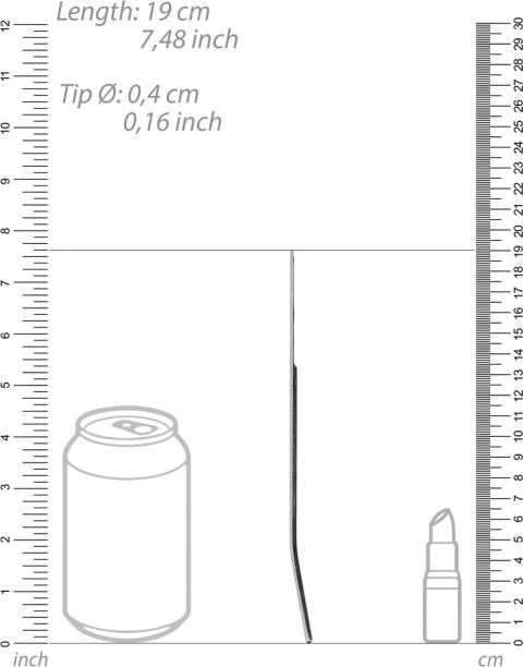 Cewka moczowa ze stali nierdzewnej 4mm Ouch! by shots Cewka moczowa ze stali nierdzewnej 4mm Ouch! by shots