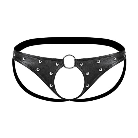 Stringi skórzane z otwarty kroczem SM Male Power Stringi skórzane z otwarty kroczem SM Male Power
