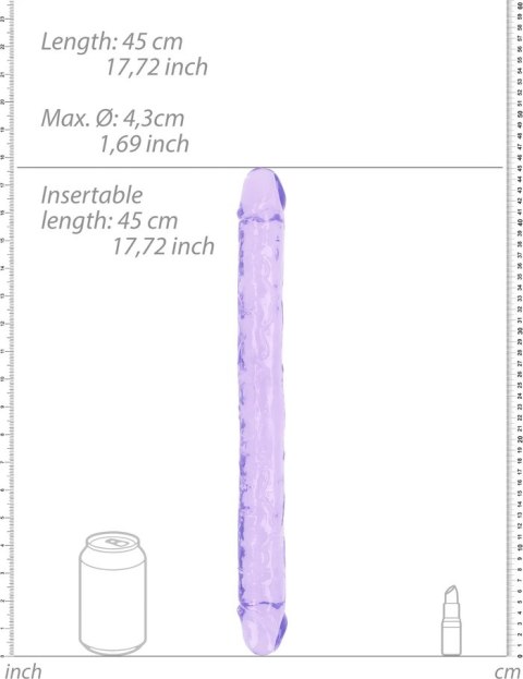 RealRock - Realistyczne podwójne dildo 45 cm RealRock - Realistyczne podwójne dildo 45 cm
