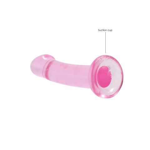 RealRock - Dildo z przyssawką gładkie 17 cm RealRock - Dildo z przyssawką gładkie 17 cm