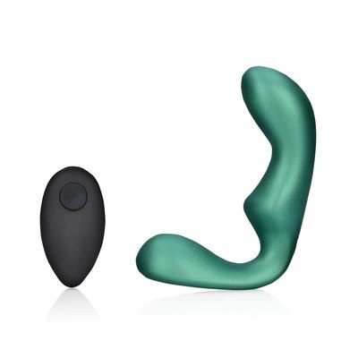 Spiczasty, wibrujący masażer prostaty z pilotem Ouch! by shots