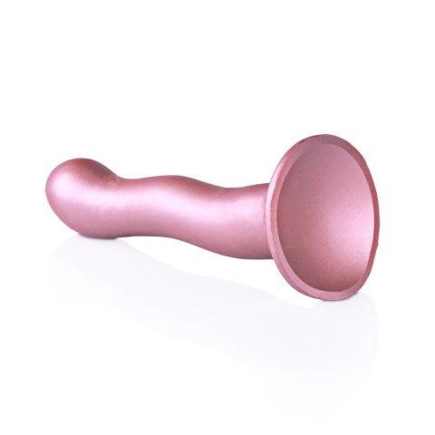Ouch! - Ultra miękkie silikonowe dildo Curvy G-Spot - 17 cm