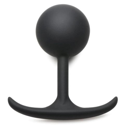 XR Brands - Silikonowy korek analny okrągły 4,7 cm XR Brands - Silikonowy korek analny okrągły 4,7 cm