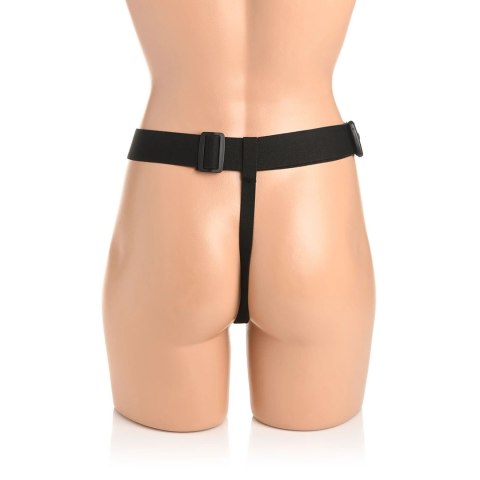 XR Brands - Silikonowy korek analny z uprzężą i pilotem Bum Tastic XR Brands - Silikonowy korek analny z uprzężą i pilotem Bum Tastic