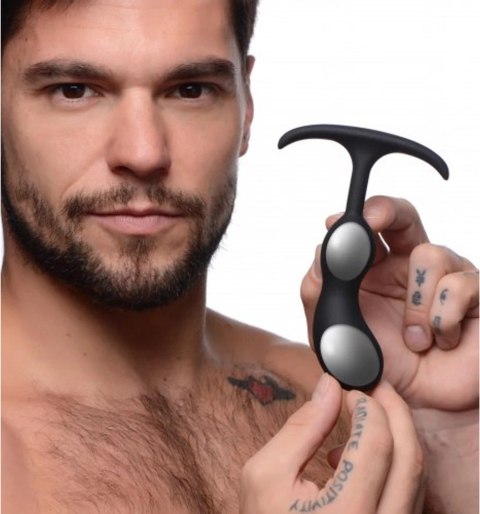 XR Brands - Silikonowy obciążnik prostaty Premium - mały XR Brands - Silikonowy obciążnik prostaty Premium - mały