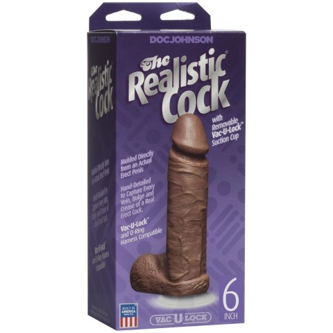 Doc Johnson - Dildo z jądrami i przyssawką 16 cm Doc Johnson - Dildo z jądrami i przyssawką 16 cm