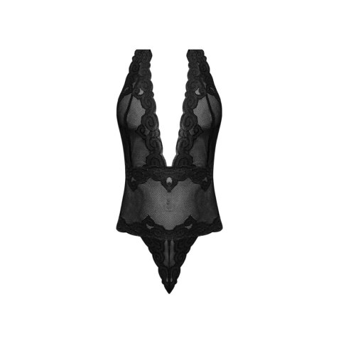 Magic Silk - Body z głębokim dekoltem SM Magic Silk - Body z głębokim dekoltem SM