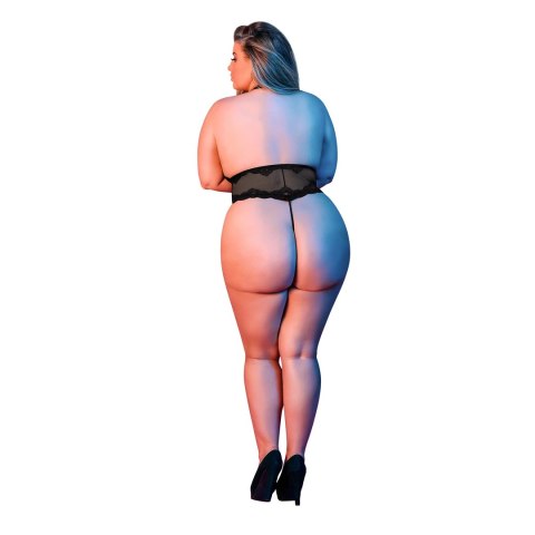 Magic Silk - Body z głębokim dekoltem - plus size Magic Silk - Body z głębokim dekoltem - plus size