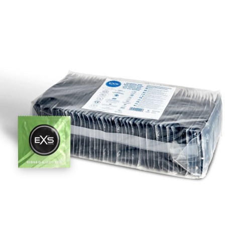 Prezerwatywy prążkowane 3w1 100 szt EXS Prezerwatywy prążkowane 3w1 100 szt EXS