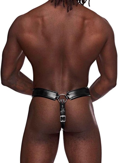 Stringi cnoty z imitacji skóry Taurus Male Power Stringi cnoty z imitacji skóry Taurus Male Power