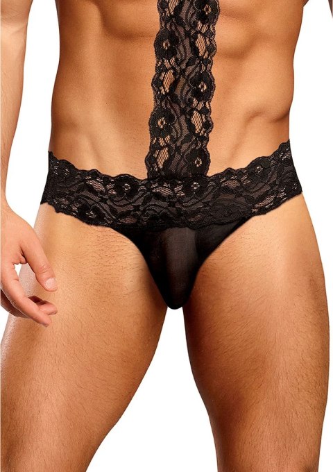 Majtki na ozdobnym chokerze LXL Male Power Majtki na ozdobnym chokerze LXL Male Power
