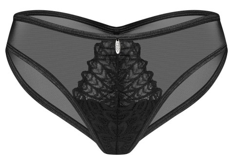 Obsessive - Seksowne Półprzezroczyste Figi Donarella Czarne M/L Obsessive - Seksowne Półprzezroczyste Figi Donarella Czarne M/L