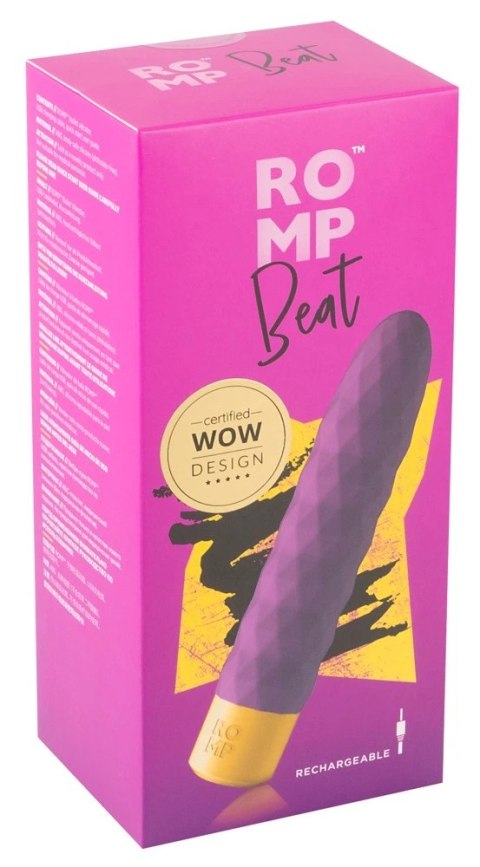 ROMP - Wibrator Z Wypustkami Stymulująca Tekstura Beat ROMP - Wibrator Z Wypustkami Stymulująca Tekstura Beat