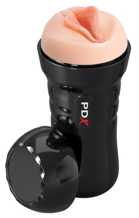 PET - Realistyczny Masturbator Z Otworem Pochwy W Dyskretnym Etui Czarny PET - Realistyczny Masturbator Z Otworem Pochwy W Dyskretnym Etui Czarny