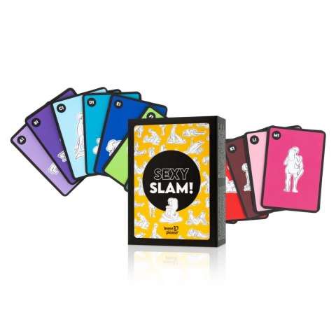Tease & Please - Erotyczna Gra Dla Par Karty Z Pozycjami Sexy Slam Tease & Please - Erotyczna Gra Dla Par Karty Z Pozycjami Sexy Slam