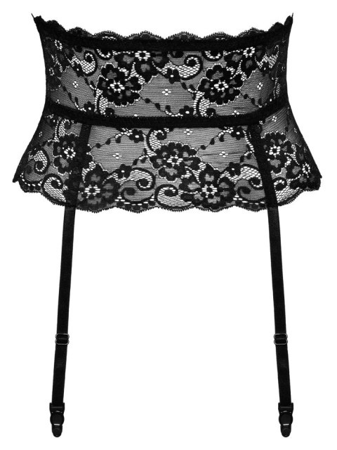 Cottelli LINGERIE - Seksowny Koronkowy Pas Do Pończoch Czarny M Cottelli LINGERIE - Seksowny Koronkowy Pas Do Pończoch Czarny M