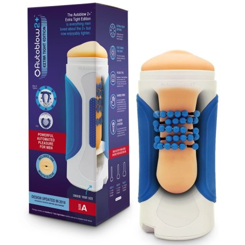 Autoblow - 2 Plus XT Masturbator + Wkładka Rozmiar A Beżowy Autoblow - 2 Plus XT Masturbator + Wkładka Rozmiar A Beżowy