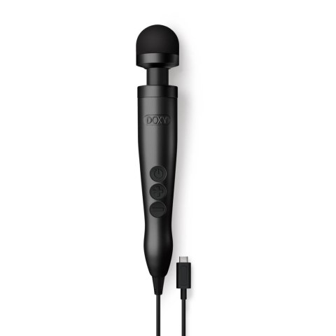 Doxy - 3 USB-C Wand Innowacyjny masażer ładowany USB czarny Doxy - 3 USB-C Wand Innowacyjny masażer ładowany USB czarny