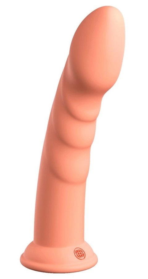 Dillio Platinum - Dildo Z Rowkami Stymulującymi I Żołędziem 21 cm Super Eight Pomarańczowe Dillio Platinum - Dildo Z Rowkami Stymulującymi I Żołędziem 21 cm Super Eight Pomarańczowe