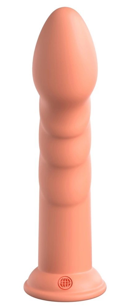 Dillio Platinum - Dildo Z Rowkami Stymulującymi I Żołędziem 21 cm Super Eight Pomarańczowe Dillio Platinum - Dildo Z Rowkami Stymulującymi I Żołędziem 21 cm Super Eight Pomarańczowe