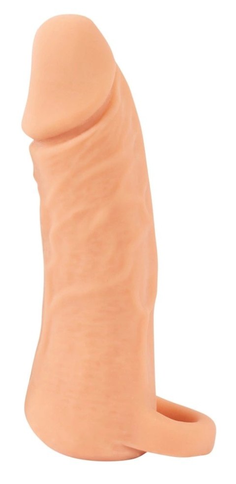 Nature Skin - Przedłużka Na Penisa I Masturbator Cipka 2w1 Średnia