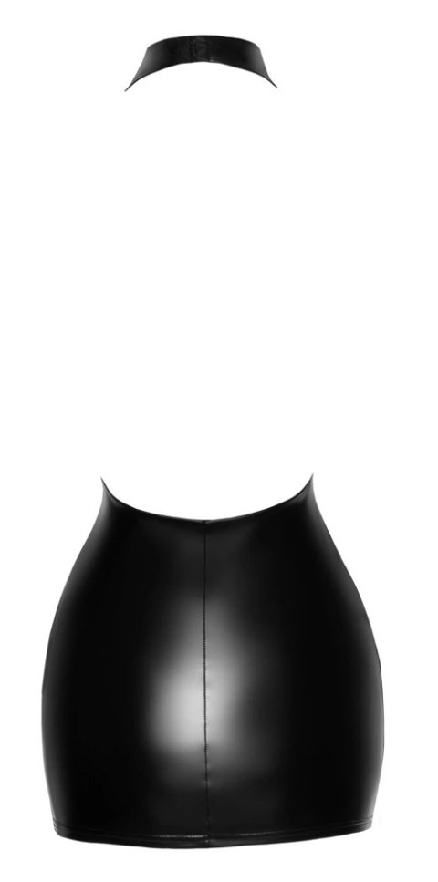 Noir - Seksowna Mini Sukienka Bez Pleców Czarna XL Noir - Seksowna Mini Sukienka Bez Pleców Czarna XL