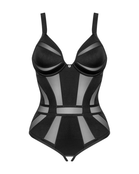 Obsessive - Seksowne Body Z Małą Ozdobą Między Piersiami Bez Krocza Chic Amoria M/L Obsessive - Seksowne Body Z Małą Ozdobą Między Piersiami Bez Krocza Chic Amoria M/L