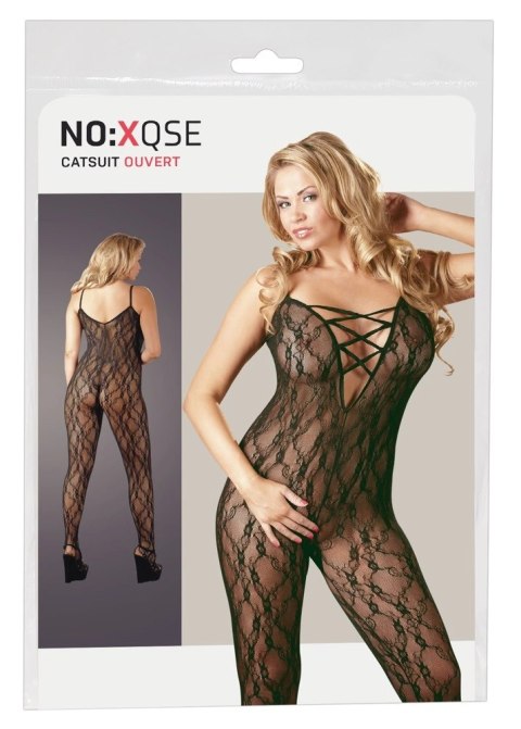 NO:XQSE - Seksowny Koronkowy Kombinezon Z Paseczkami W Dekolcie 2XL/3XL NO:XQSE - Seksowny Koronkowy Kombinezon Z Paseczkami W Dekolcie 2XL/3XL