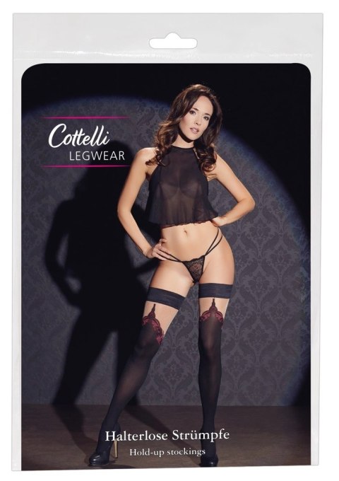 Cottelli LEGWEAR - Seksowne Samonośne Pończochy Z Eleganckim Wzorem 5 Cottelli LEGWEAR - Seksowne Samonośne Pończochy Z Eleganckim Wzorem 5