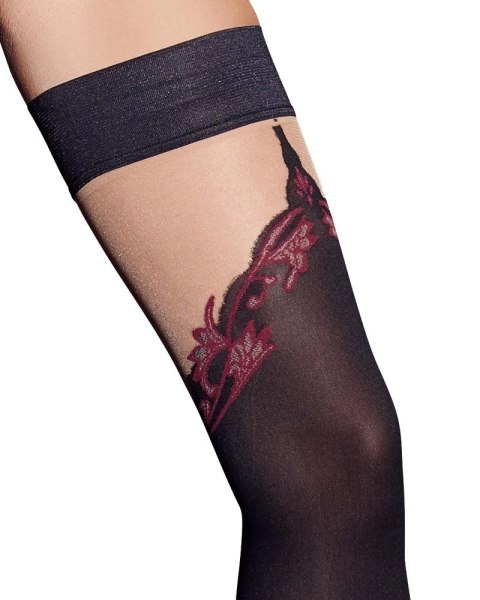 Cottelli LEGWEAR - Seksowne Samonośne Pończochy Z Eleganckim Wzorem 5 Cottelli LEGWEAR - Seksowne Samonośne Pończochy Z Eleganckim Wzorem 5