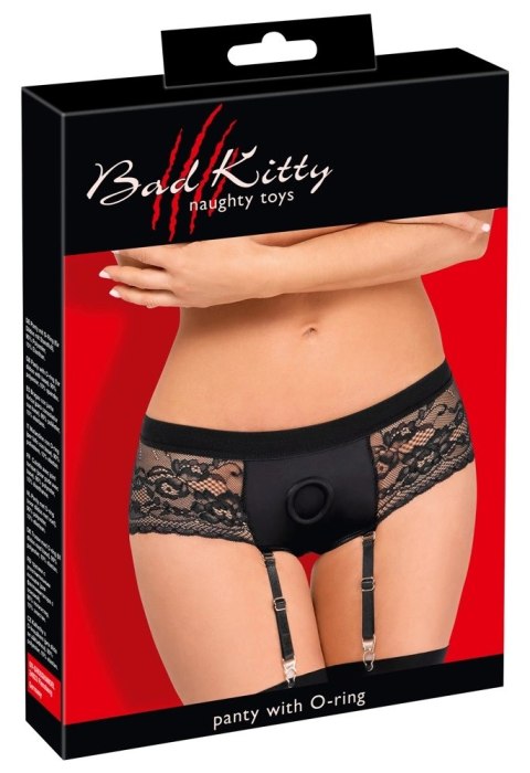 Bad Kitty - Seksowne Koronkowe Strap-On Z Paskami Do Pończoch L Bad Kitty - Seksowne Koronkowe Strap-On Z Paskami Do Pończoch L