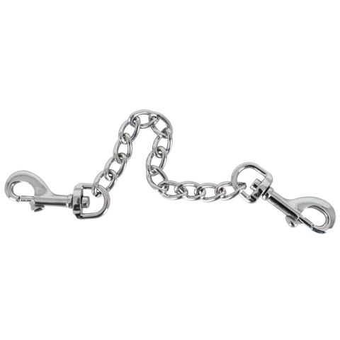 ZADO - Srebrny Łańcuszek Z Dwoma Karabińczykami 15 cm ZADO - Srebrny Łańcuszek Z Dwoma Karabińczykami 15 cm
