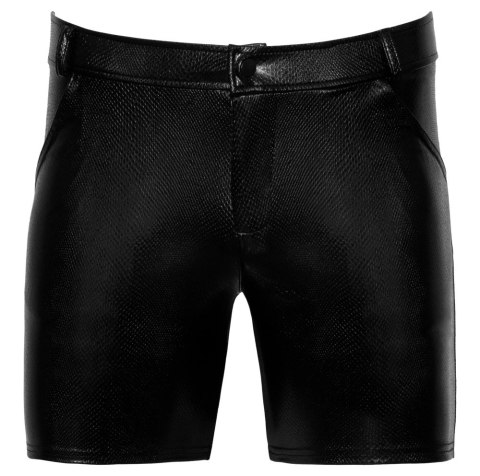 Noir - Seksowne Szorty Męskie Skóra Węża Czarne 2XL Noir - Seksowne Szorty Męskie Skóra Węża Czarne 2XL