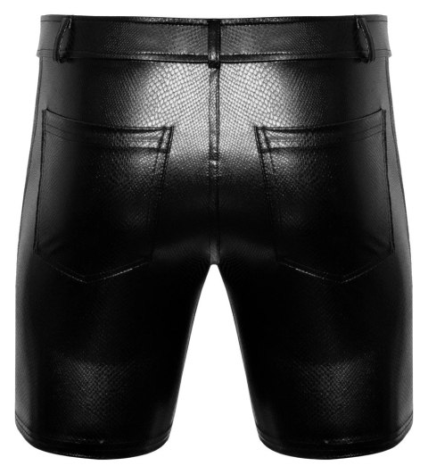 Noir - Seksowne Szorty Męskie Skóra Węża Czarne 2XL Noir - Seksowne Szorty Męskie Skóra Węża Czarne 2XL