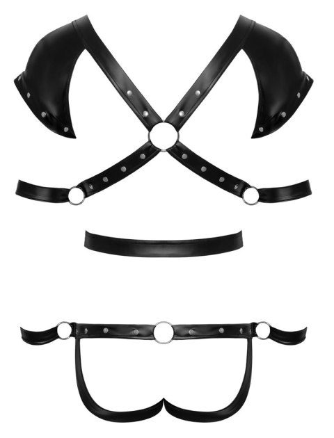 Svenjoyment Bondage - Seksowne Męskie Body Z Pasków BDSM Czarne XL Svenjoyment Bondage - Seksowne Męskie Body Z Pasków BDSM Czarne XL